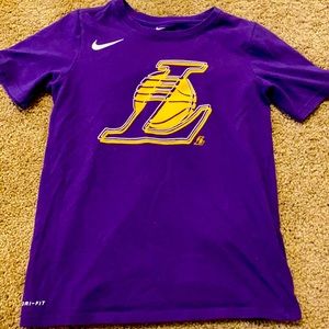 Purple Lakers Nike t shirt